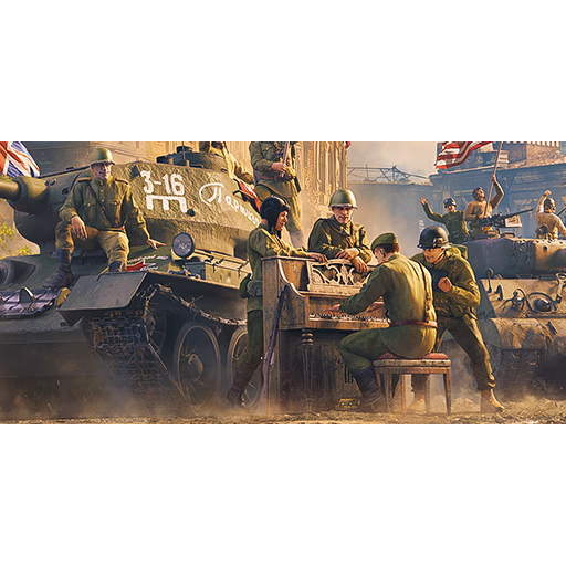 “Victory Day” profile background